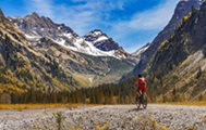 Spektakuläre Landschaften und prachtvolle Natur Wanderer und Biker lieben Osttirol