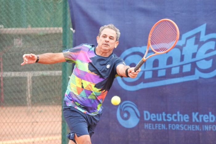 Aufschlag gegen Krebs: Charity-Spieltag für die Deutsche Krebshilfe