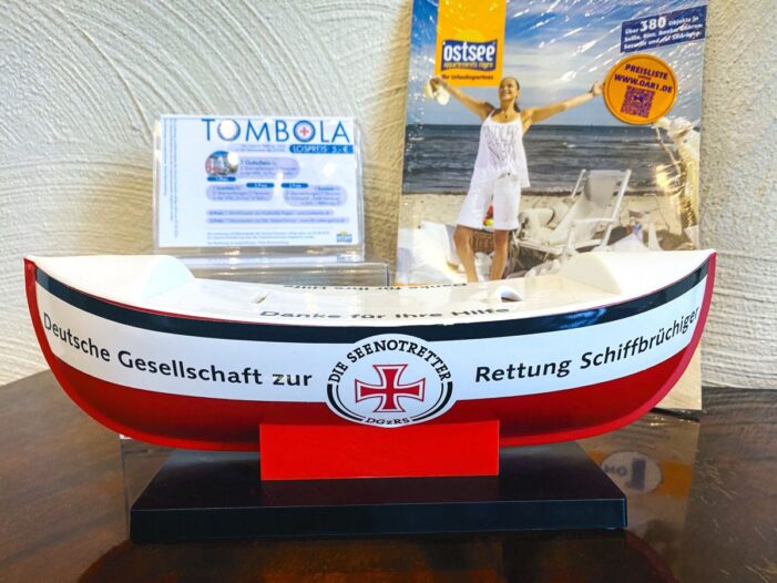 Tag der Seenotretter: Ostseeappartements Rügen mit Spenden-Tombola