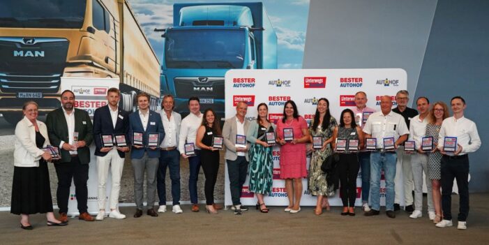 Die Gewinner der Leserwahl BESTER AUTOHOF 2025