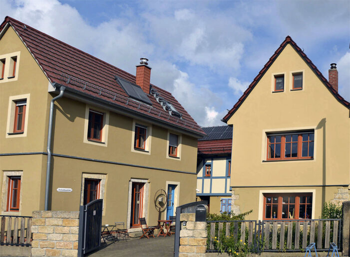 Historischer Dreiseitenhof in Radebeul erstrahlt in neuem Glanz