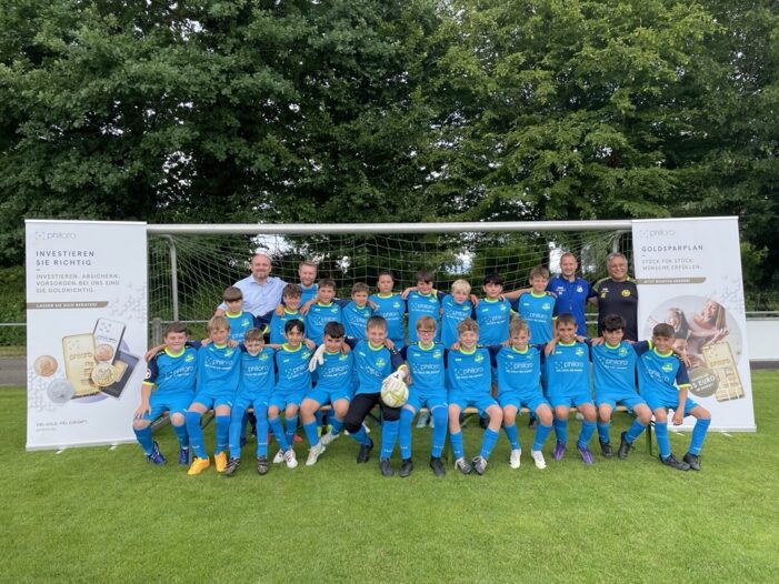 philoro Freiburg neuer Trikot-Sponsor beim Fußball-Nachwuchs