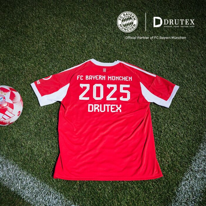 DRUTEX WIRD PLATIN-PARTNER DES FC BAYERN MÜNCHEN