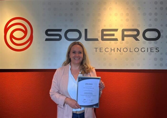 Solero Technologies als „Gesunder Arbeitgeber“ ausgezeichnet