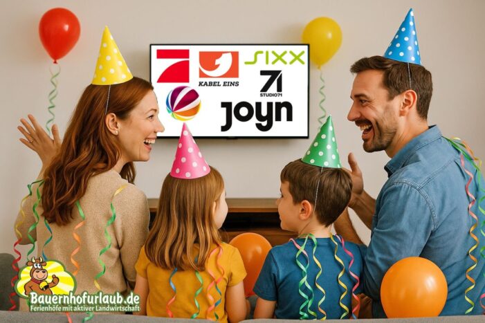Bauernhofurlaub.de startet bundesweite TV-Kampagne auf ProSieben, Sat.1, Kabel Eins, Joyn & Sixx