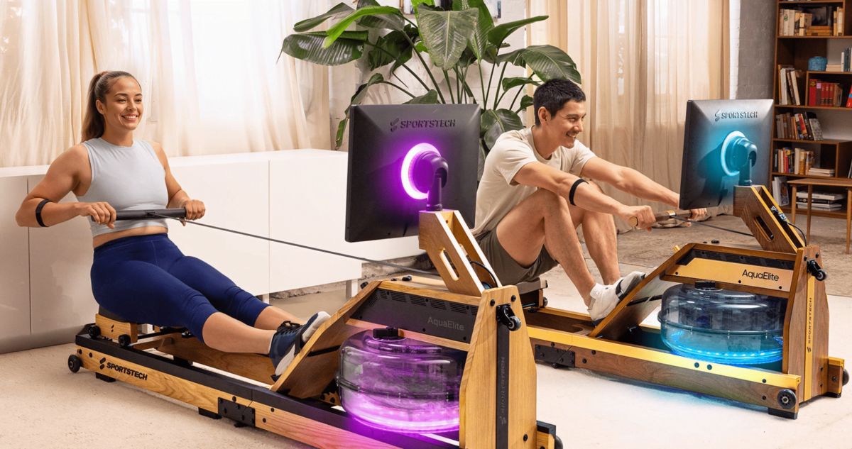 Sportstech launcht das Premium-Wasserrudergerät „AquaElite“ – Design trifft Hightech Sportstech launcht das Premium-Wasserrudergerät „AquaElite“ – Design trifft Hightech