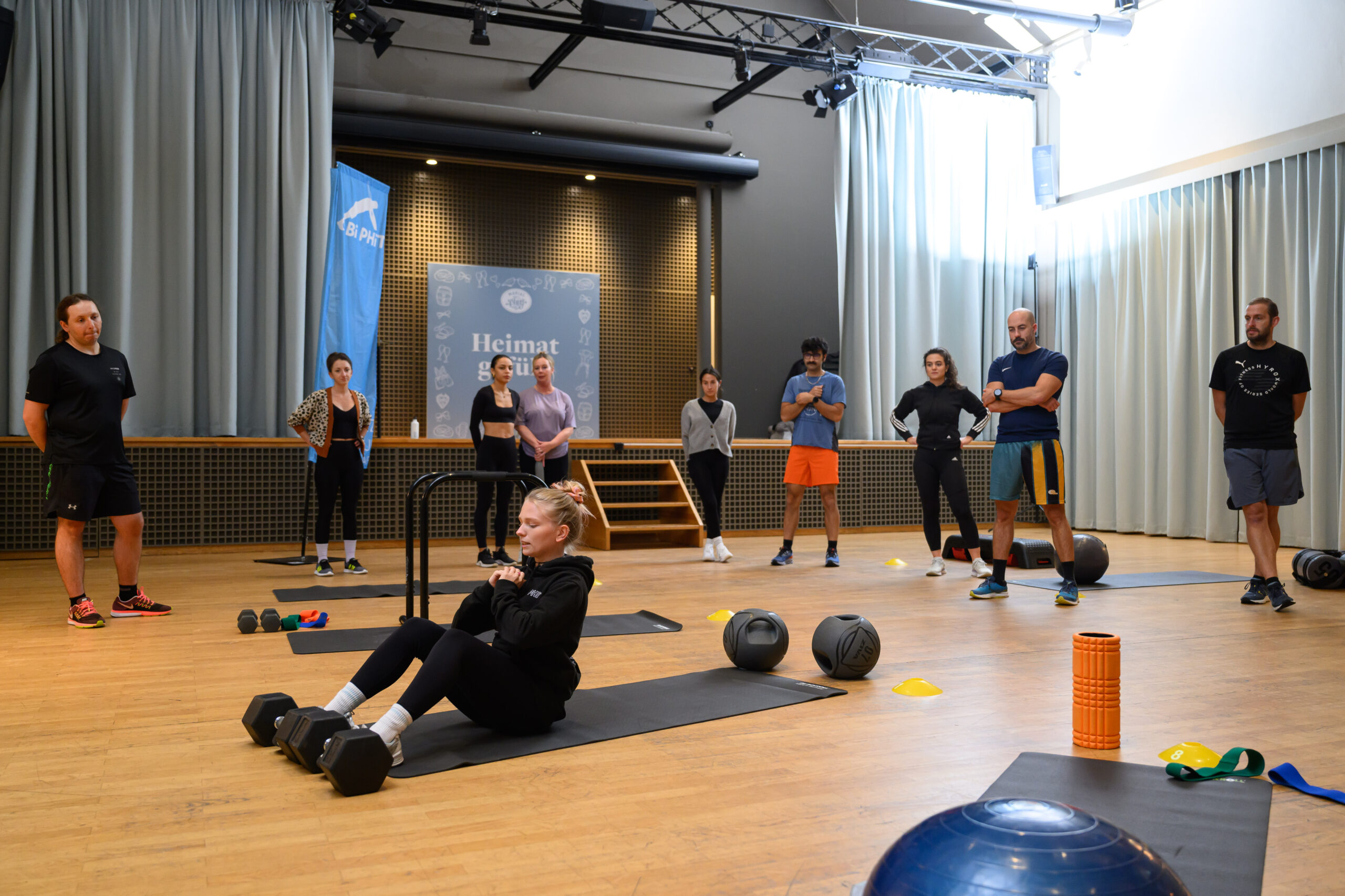 Von der Event- zur Workout-Location: Sportkurse jetzt in der Kreszenz? in der Au in München