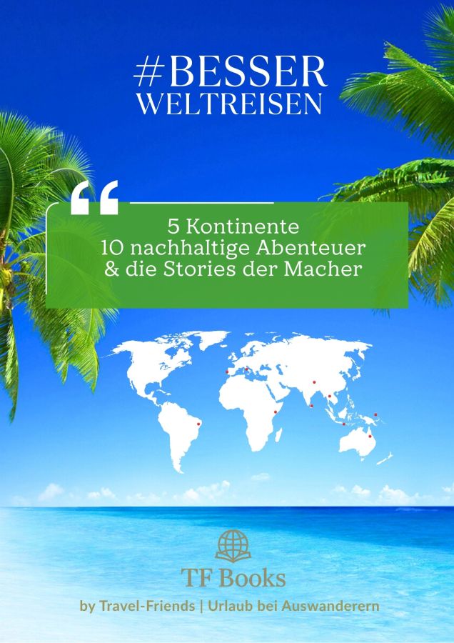Buchankündigung – BESSER WELTREISEN – 10 nachhaltige Abenteuer und die Stories der Macher