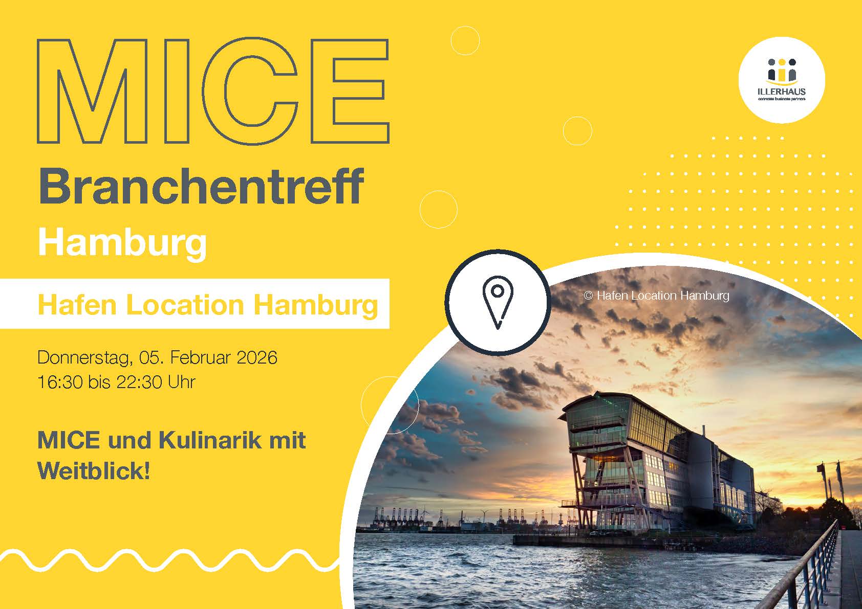 „MICE & Kulinarik mit Weitblick“ in Hamburg