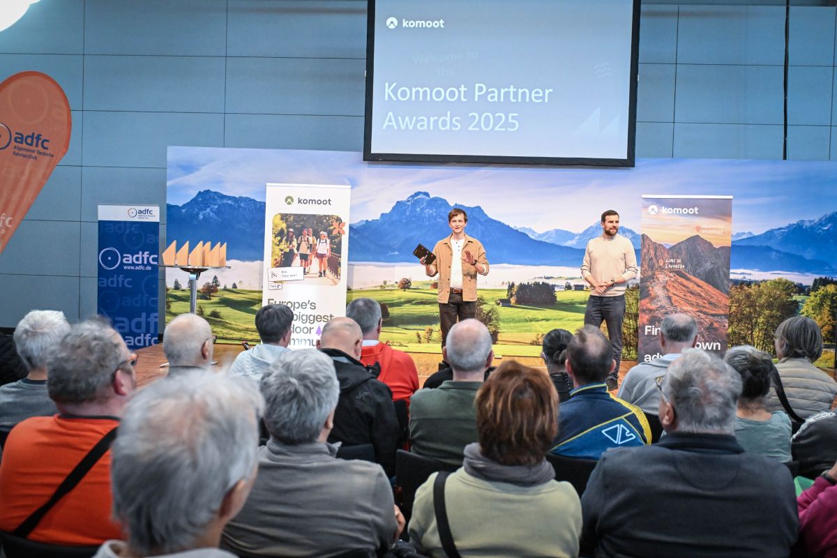 Komoot prämierte die erfolgreichsten Tourismus Kampagnen