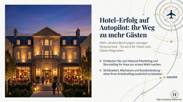 Mit Inbound-Marketing zu dauerhaft hoher Auslastung Ihres Hotels