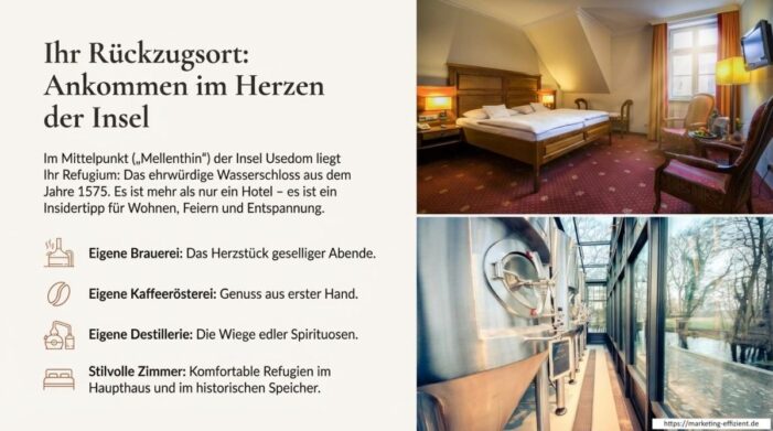Exklusives Februar-Programm im Wasserschloss Mellenthin