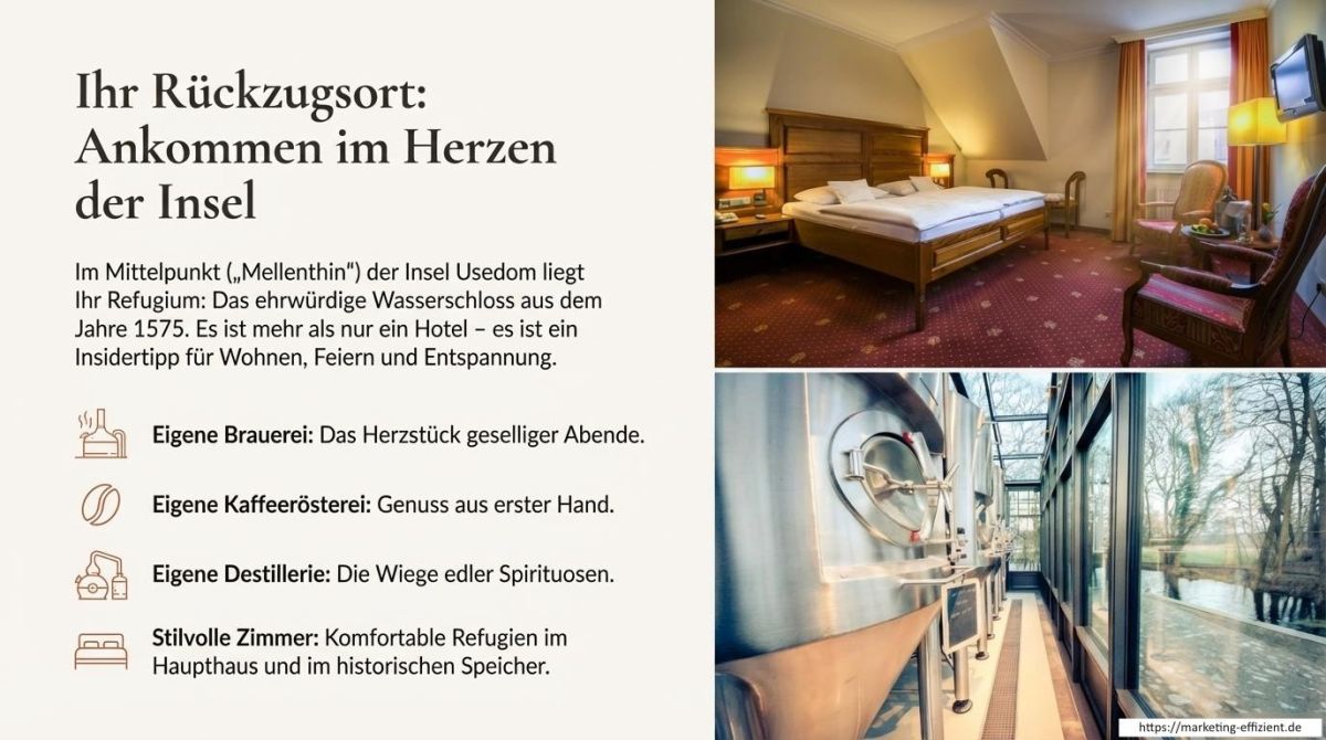 Exklusives Februar-Programm im Wasserschloss Mellenthin