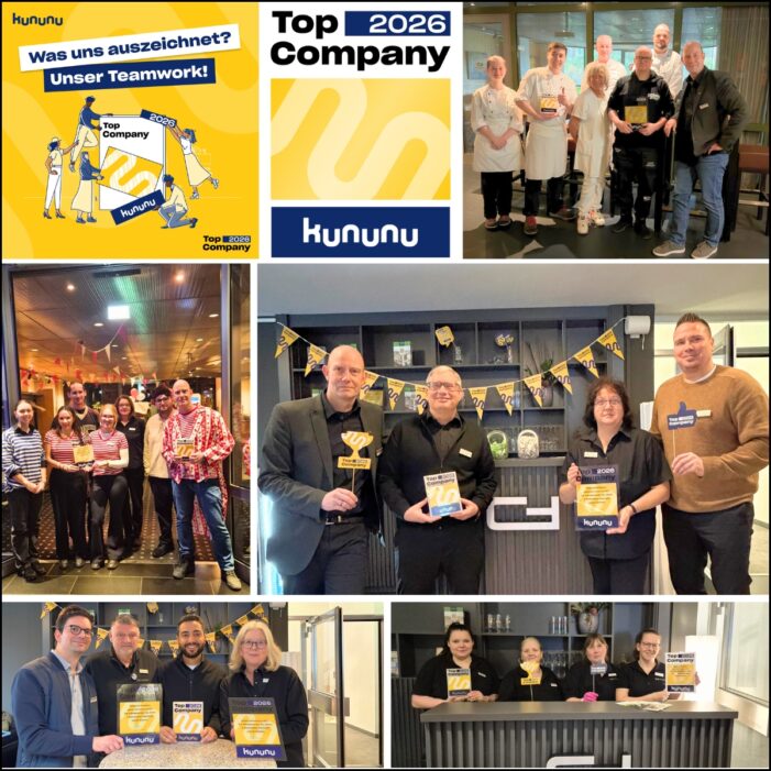 Das GenoHotel Forsbach erneut mit kununu Top Company-Siegel 2026 ausgezeichnet