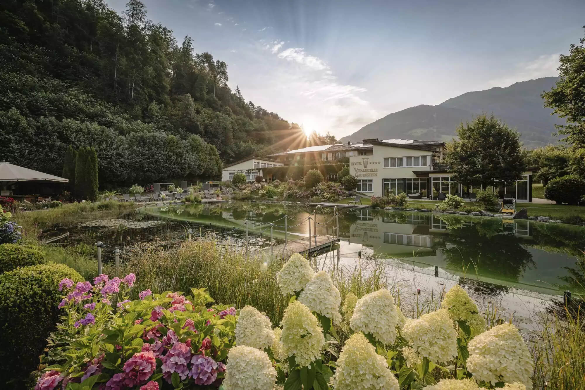 Frühling im Wellnesshotel Vitalquelle in Schruns / Vorarlberg