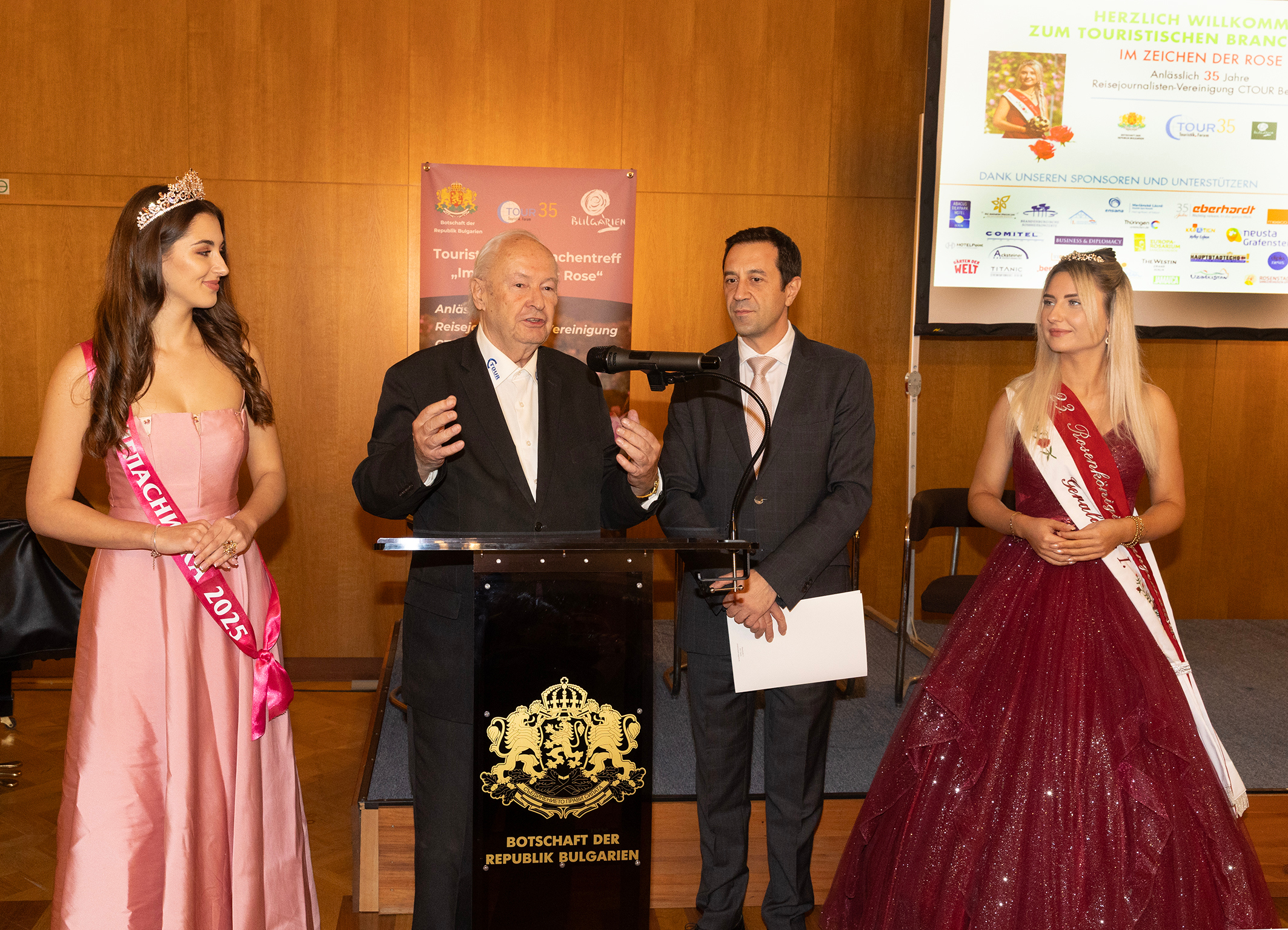 CTOUR- die Reisejournalisten Vereinigung feiert 35 Jahre-Jubiläum im „Zeichen der Rose“