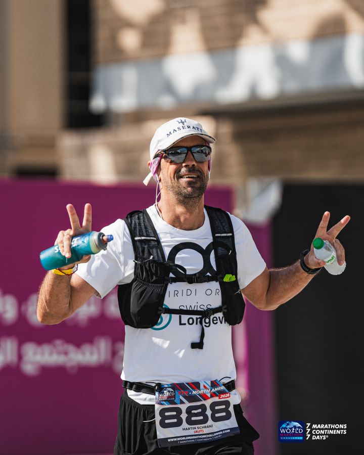 7 Marathons in 7 Tagen auf 7 Kontinenten geschafft