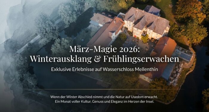 Winterausklang und Frühlingserwachen: März-Events auf Wasserschloss Mellenthin
