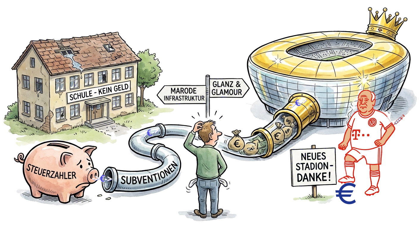 Brüsseler Wettbewerbsaufsicht prüft städtisches Fußballstadion