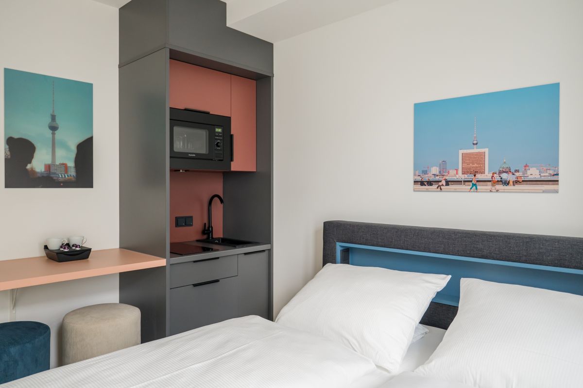 Homaris eröffnet „Nolli Studios“: 14 neue Serviced Apartments in der Berliner City-West
