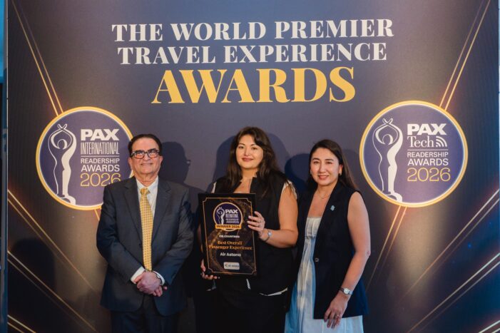 Air Astana erneut für erstklassigen Bordservice ausgezeichnet