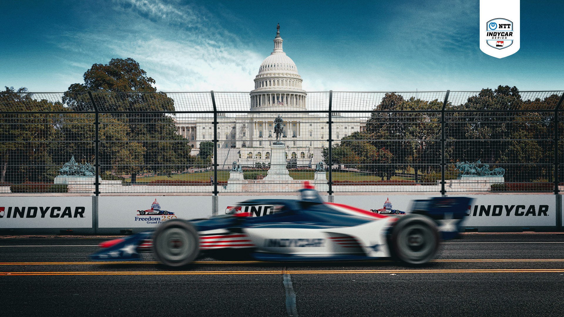 Erstmals Rennen der IndyCar Series durch Washington, DC