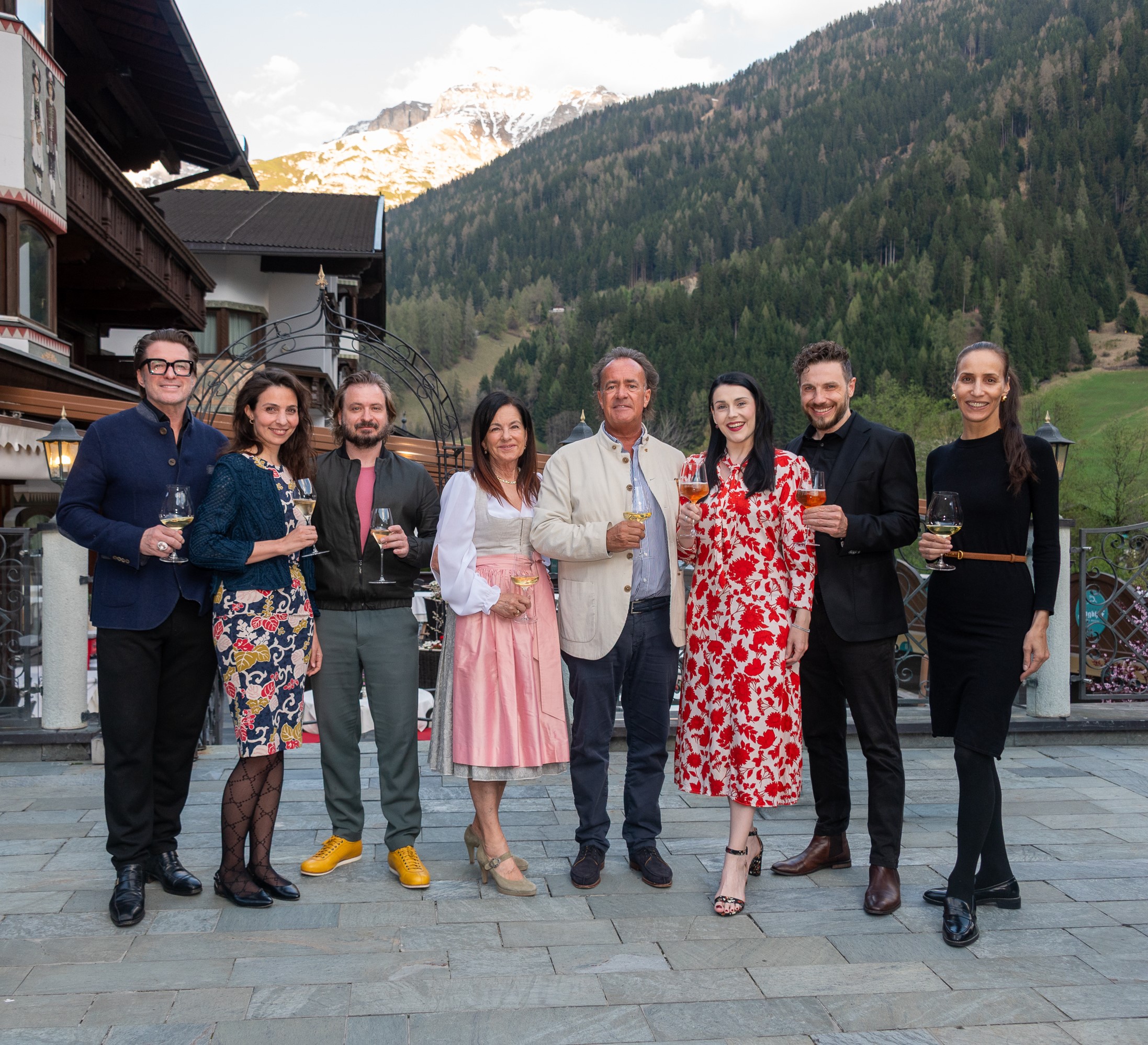 Tatort 5-Sterne-SPA-Hotel Jagdhof im Stubaital: Für die Krimistars waren Schlemmen, Sonnen & Spa statt Mord & Verbrechen angesagt