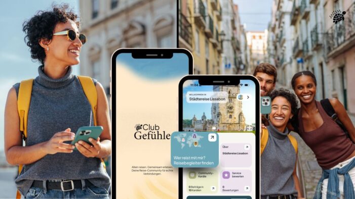 Allein verreisen war gestern: Startup ClubGefühle löst das größte unausgesprochene Problem der Reisebranche Allein verreisen war gestern: Startup ClubGefühle löst das größte unausgesprochene Problem der Reisebranche