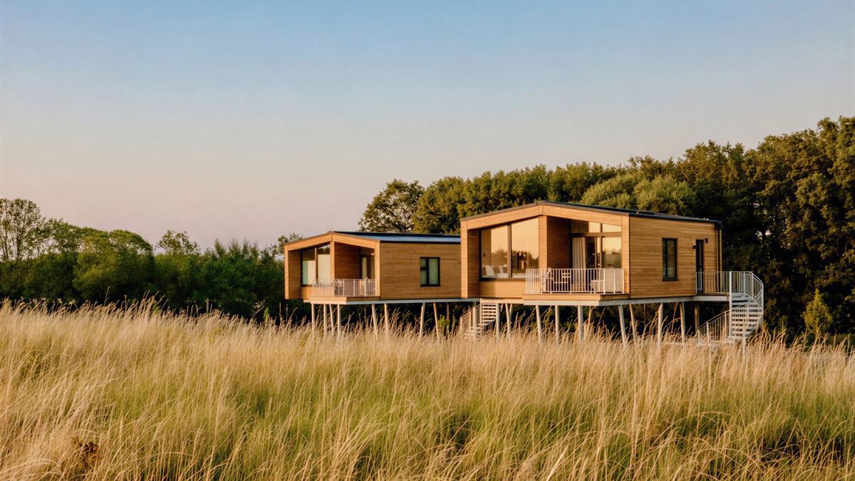 Außergewöhnlich übernachten an der Ostsee: Ostsee Baumhaushotel verbindet Baumhausurlaub, Design und Komfort