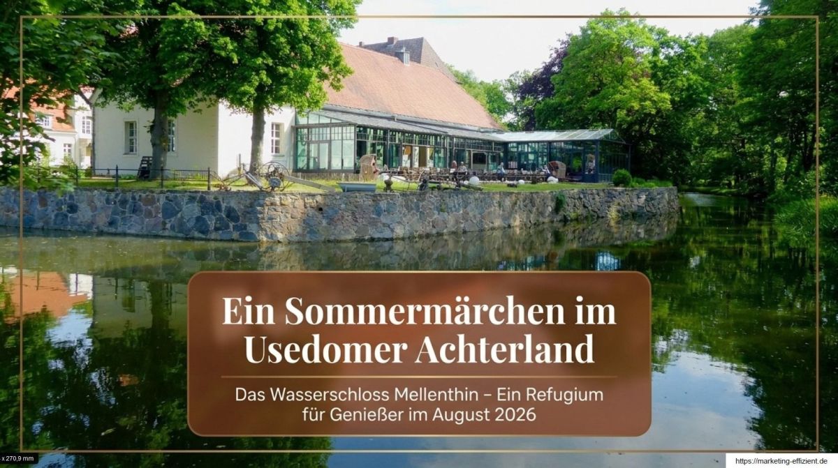 Ein Monat voller Höhepunkte auf Usedom im Wasserschloss Mellenthin