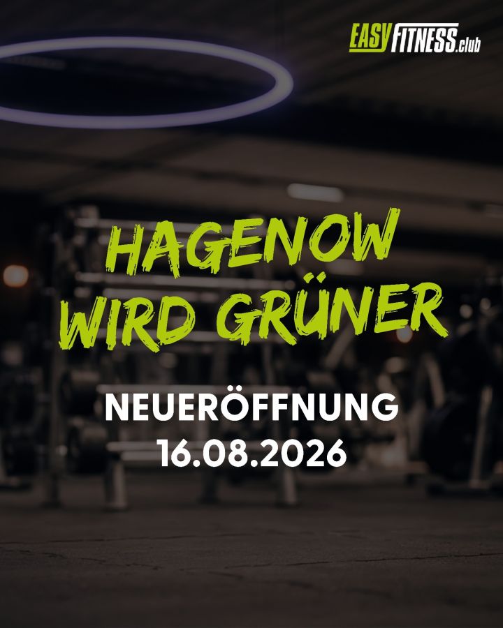 EASYFITNESS eröffnet neuen Standort in Hagenow