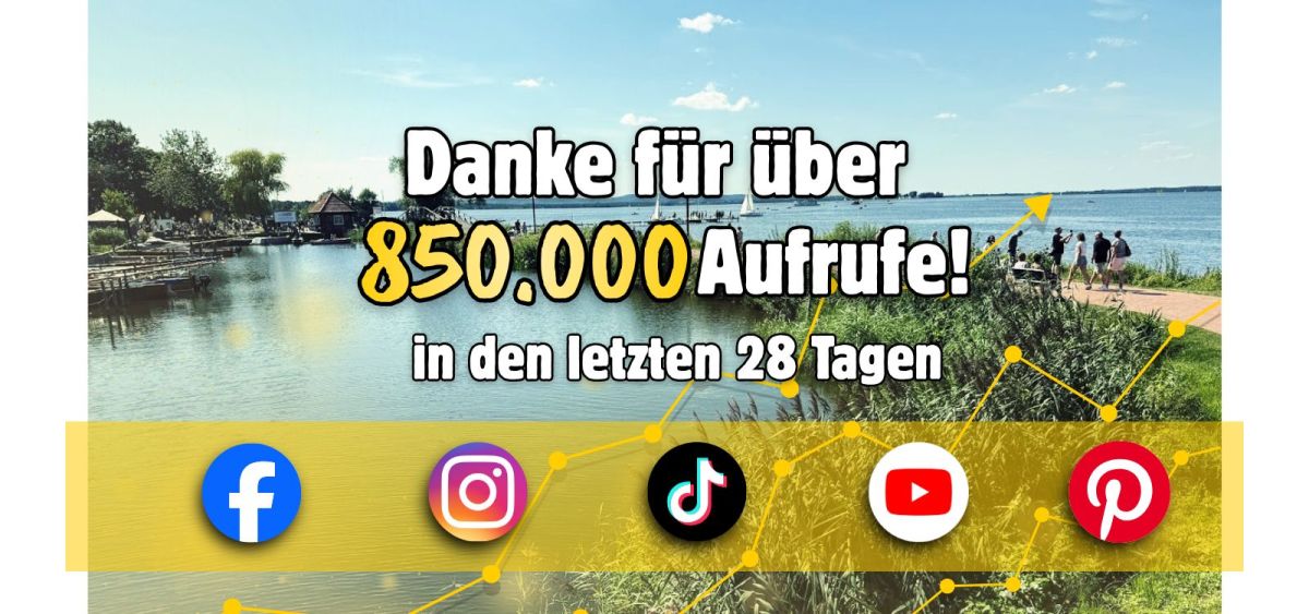 Über 850.000 Aufrufe in 28 Tagen: Steinhude-am-Meer.de stellt neuen Reichweitenrekord auf Social Media auf