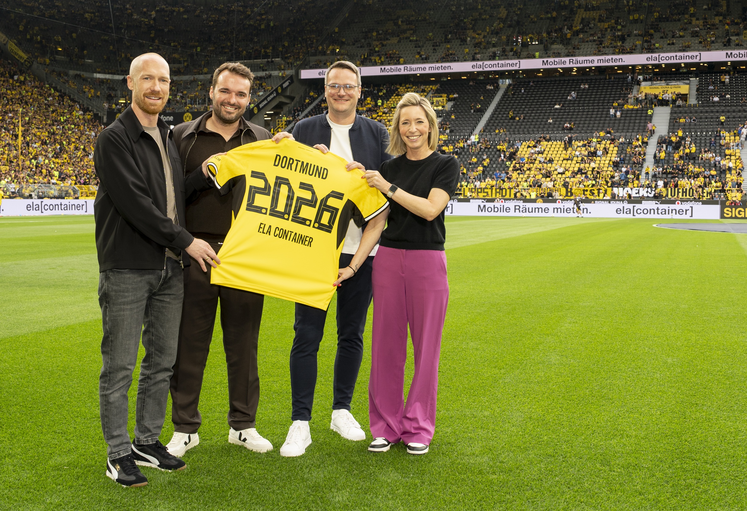 ELA Container ist neuer Partner von Borussia Dortmund